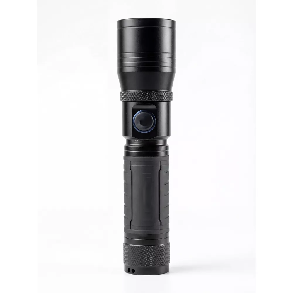 Compact USB Rechargeable Adjustable Focus Flashlight
