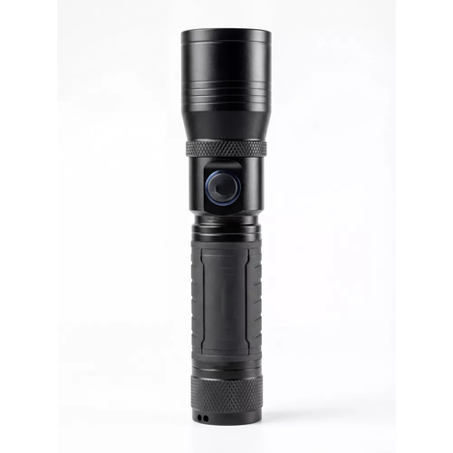 Compact USB Rechargeable Adjustable Focus Flashlight